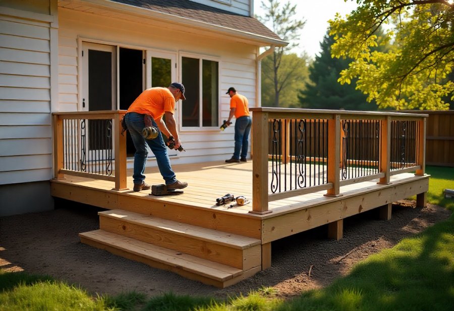 Transform Your Backyard with a Stunning Custom Deck